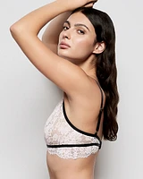 Unlined Lace Bralette Pink-A-Boo