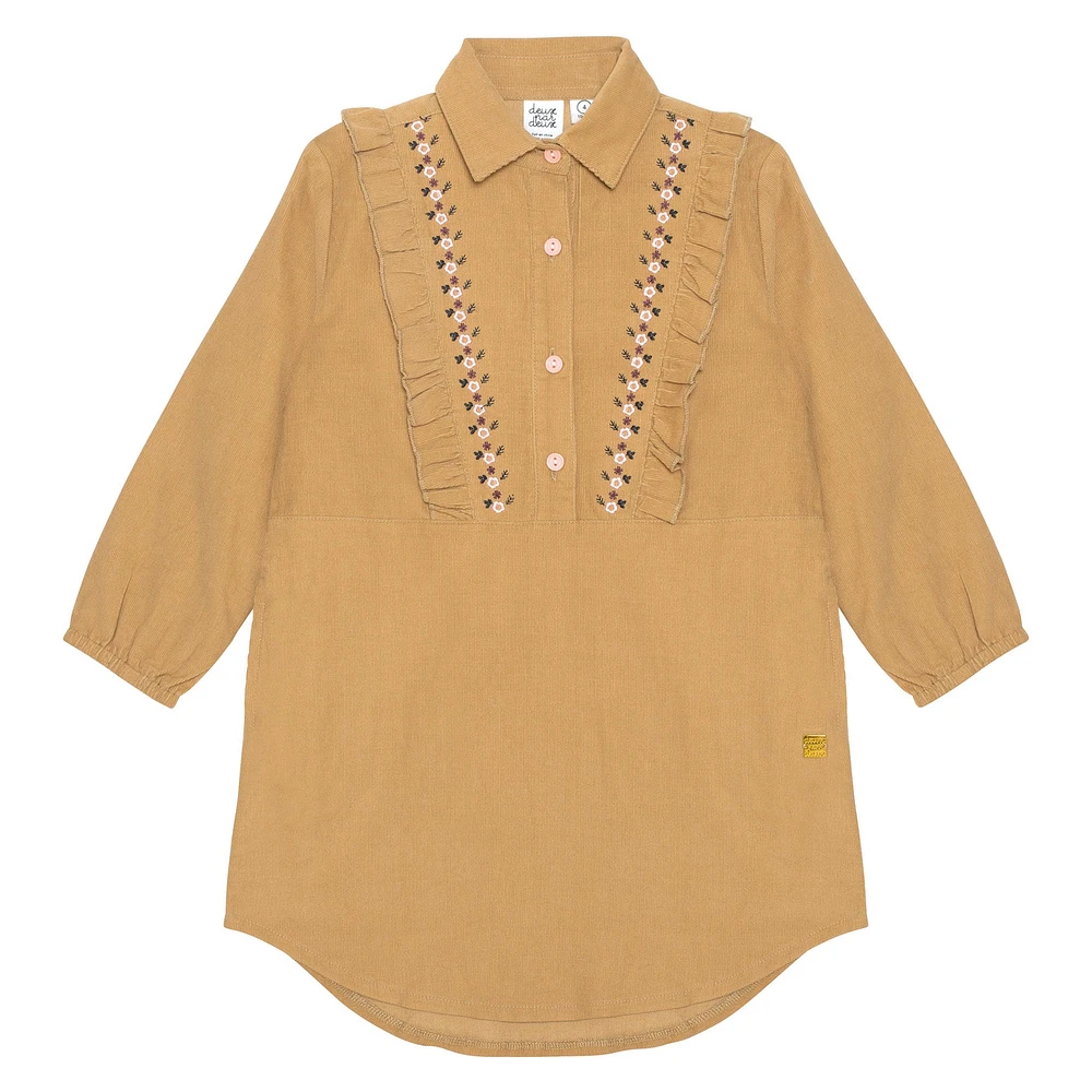 Prairie Corduroy Dress 7-10y