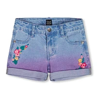 Short Jeans Tropical 3-6ans