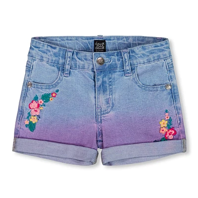 Short Jeans Tropical 7-10ans
