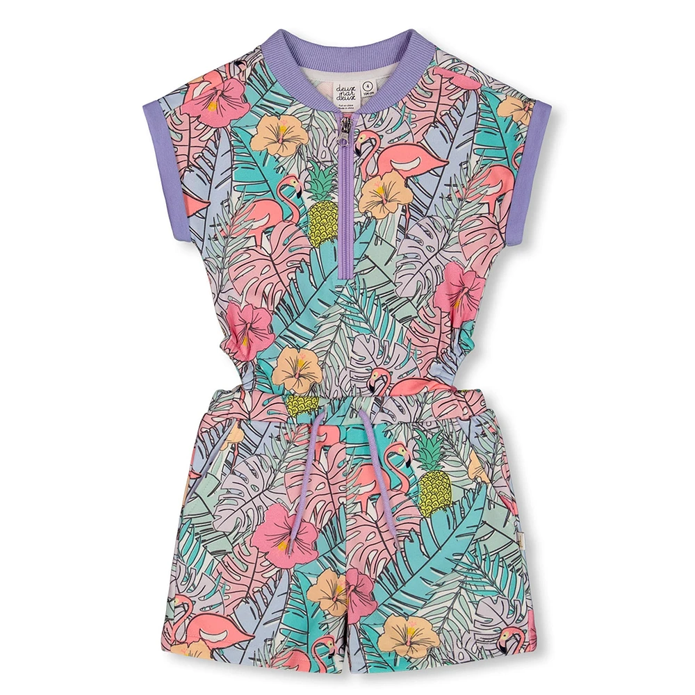 Combi FlaManteau Mi-Saison Tropical 3-6ans