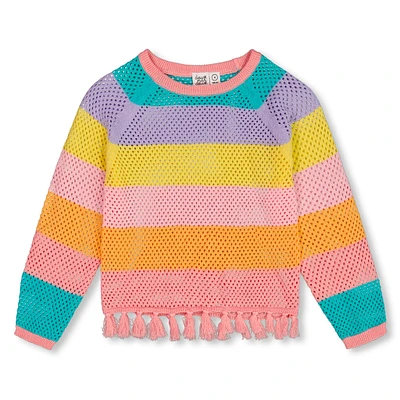 Pull Tricot Tropical 7-10ans