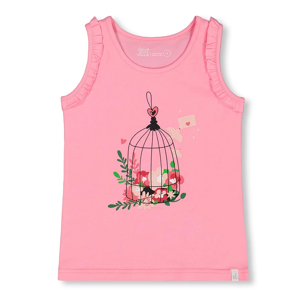 Camisole Oiseaux 3-6ans