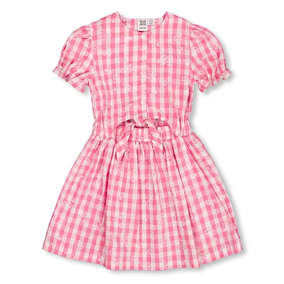 Robe Fleurs Oiseaux 7-10ans