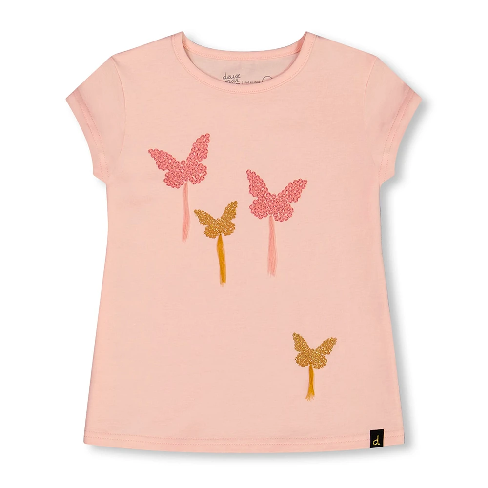 Butterflies T-shirt 7-10y