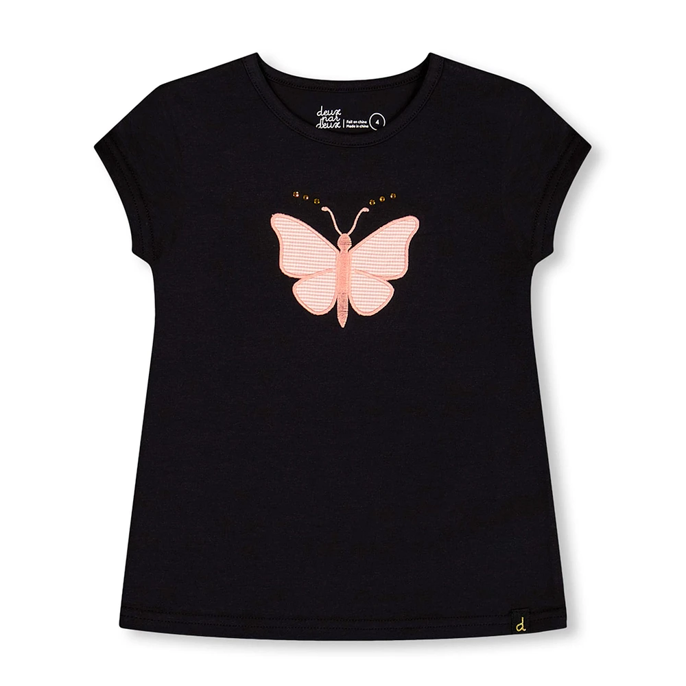 Butterflies T-shirt 3-6y