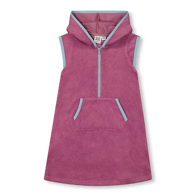 Robe de Plage Rose 7-10ans