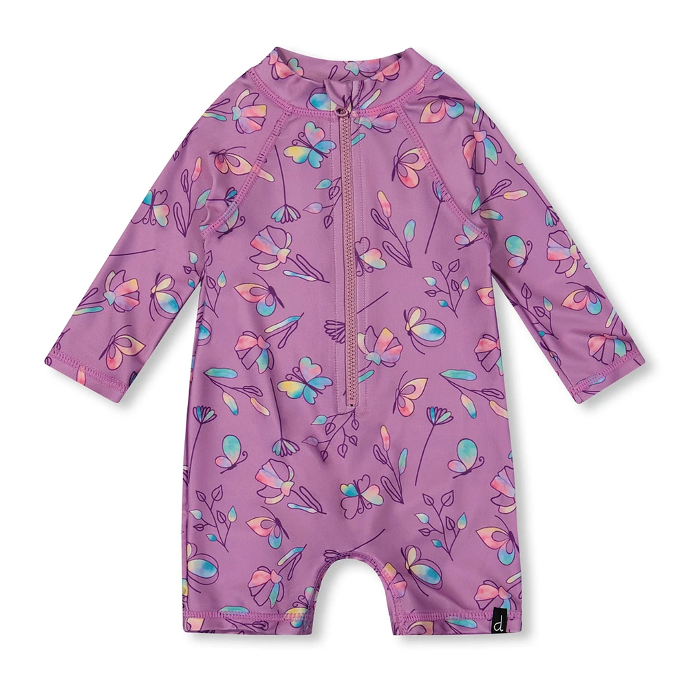 Butterflies One Piece Swimsuit 3-24m
