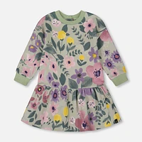Frost Flowers Dress 3-6