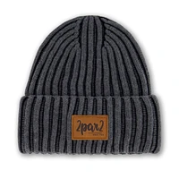 Black Knit Hat 2-14