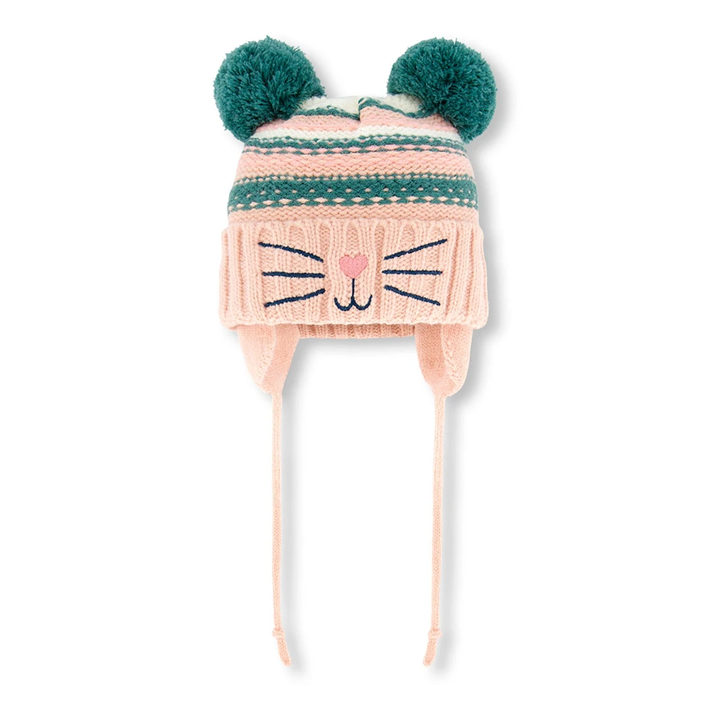 Cat Knit Hat 6-24m