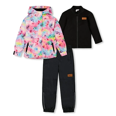 Ensemble Extérieur 3-en-1 Arc-en-ciel 3-6ans
