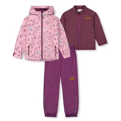 Ensemble Extérieur 3-en-1 Papillons 3-6ans