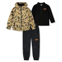 Ensemble Extérieur 3-en-1 Dinos 2-6ans