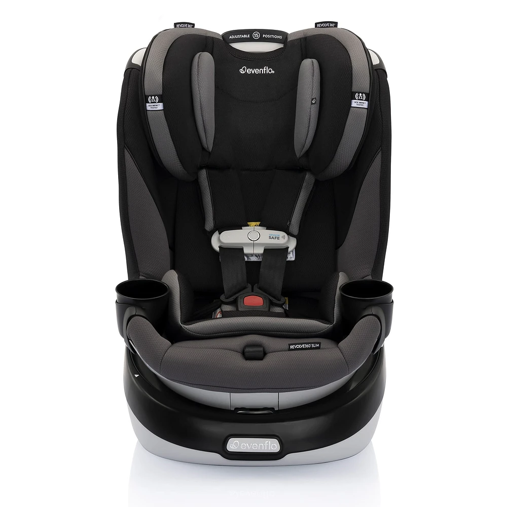 Siège d’Auto 2-en-1 Rotatif Slim Revolve 360 GOLD avec SensorSafe - Noir