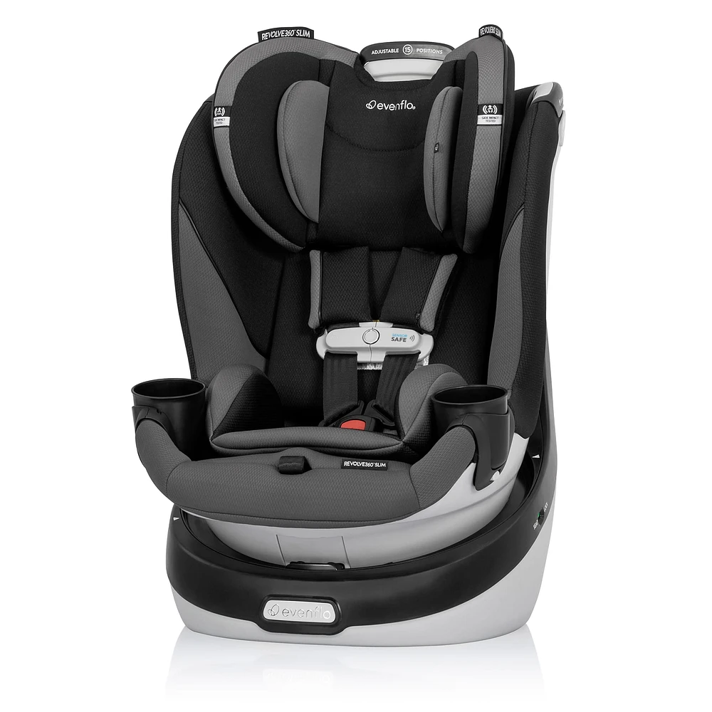 Siège d’Auto 2-en-1 Rotatif Slim Revolve 360 GOLD avec SensorSafe - Noir