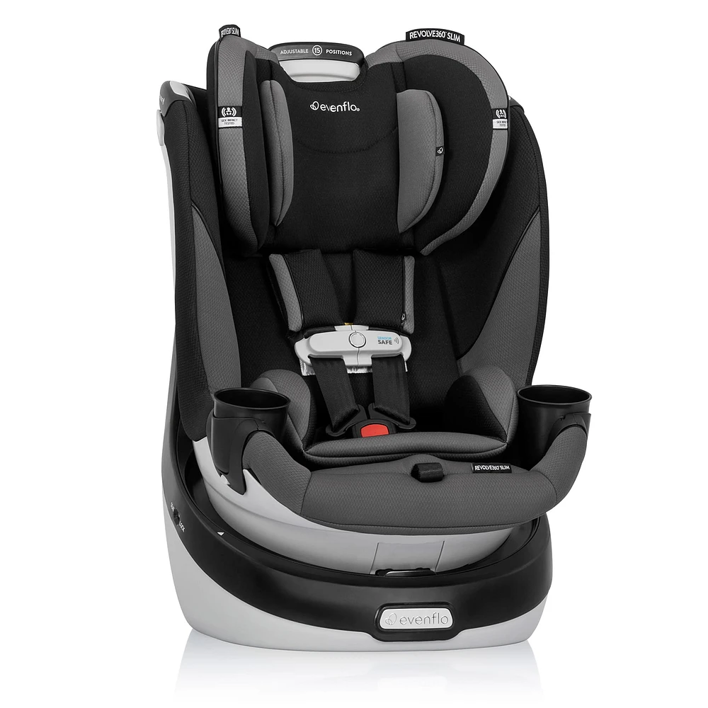 Siège d’Auto 2-en-1 Rotatif Slim Revolve 360 GOLD avec SensorSafe - Noir