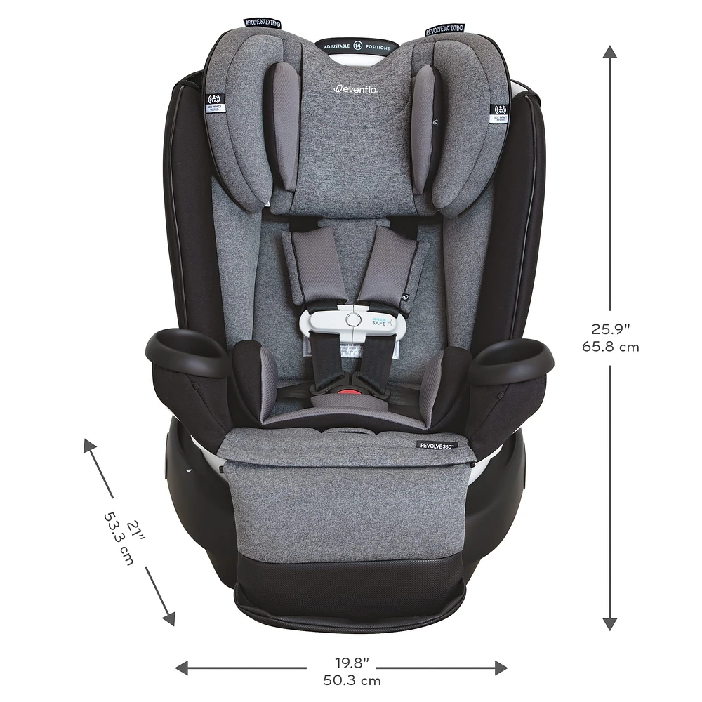 Siège d'Auto Pivotant Evenflo® Gold Revolve360™ Extend - Moonstone