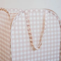 Recycled Pop-Up Laundry Hamper - Gingham