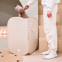 Recycled Pop-Up Laundry Hamper - Gingham