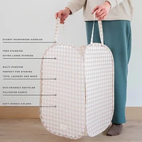 Recycled Pop-Up Laundry Hamper - Gingham