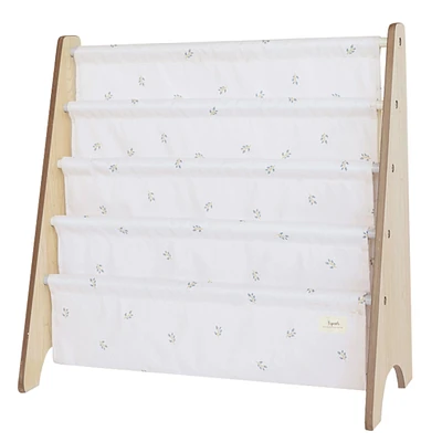 Recycled Fabric Book Rack - Blueberry