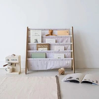 Recycled Fabric Book Rack - Blueberry