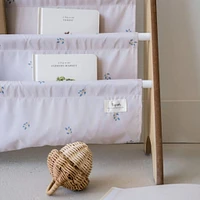 Recycled Fabric Book Rack - Blueberry