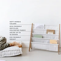 Recycled Fabric Book Rack