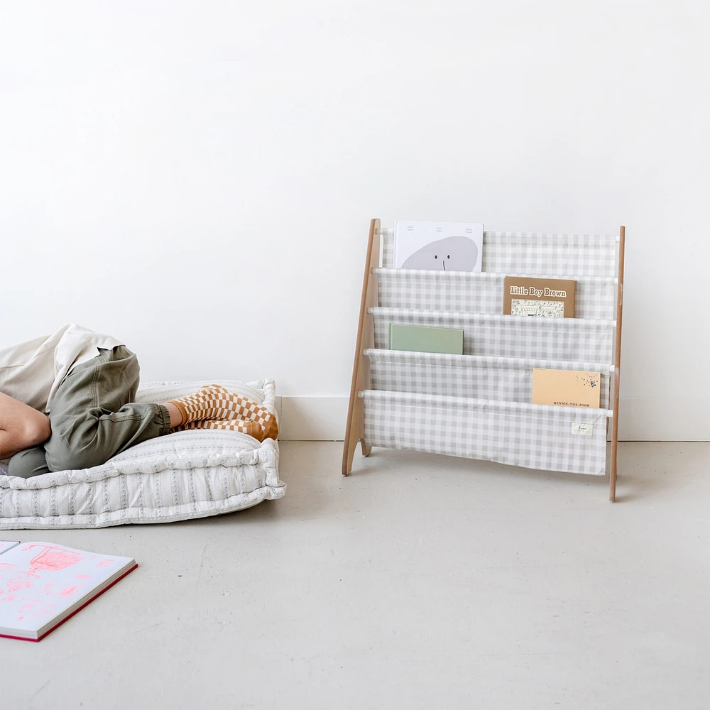 Recycled Fabric Book Rack