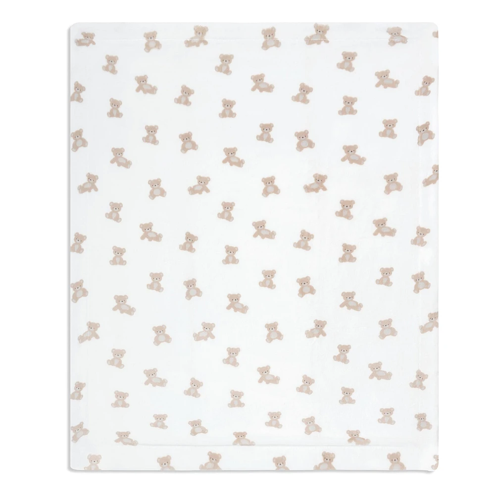 Couverture Peluche Ours