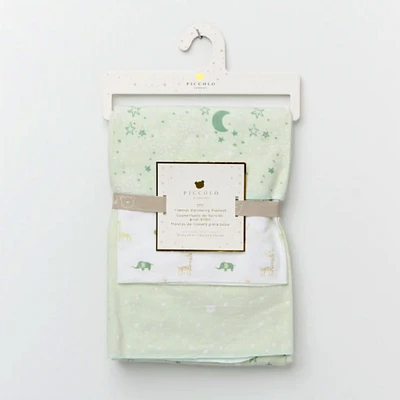 Flannel Receiving Blanket 3-pack