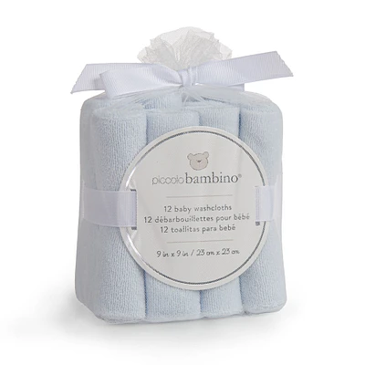 Washcloths (12) - Blue