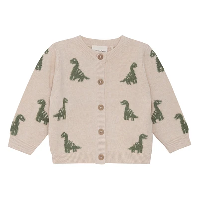 Dino Knit Cardigan 6-24m