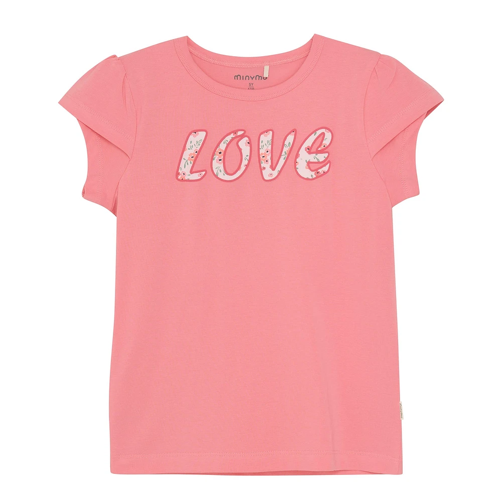 T-shirt Love 3-8ans