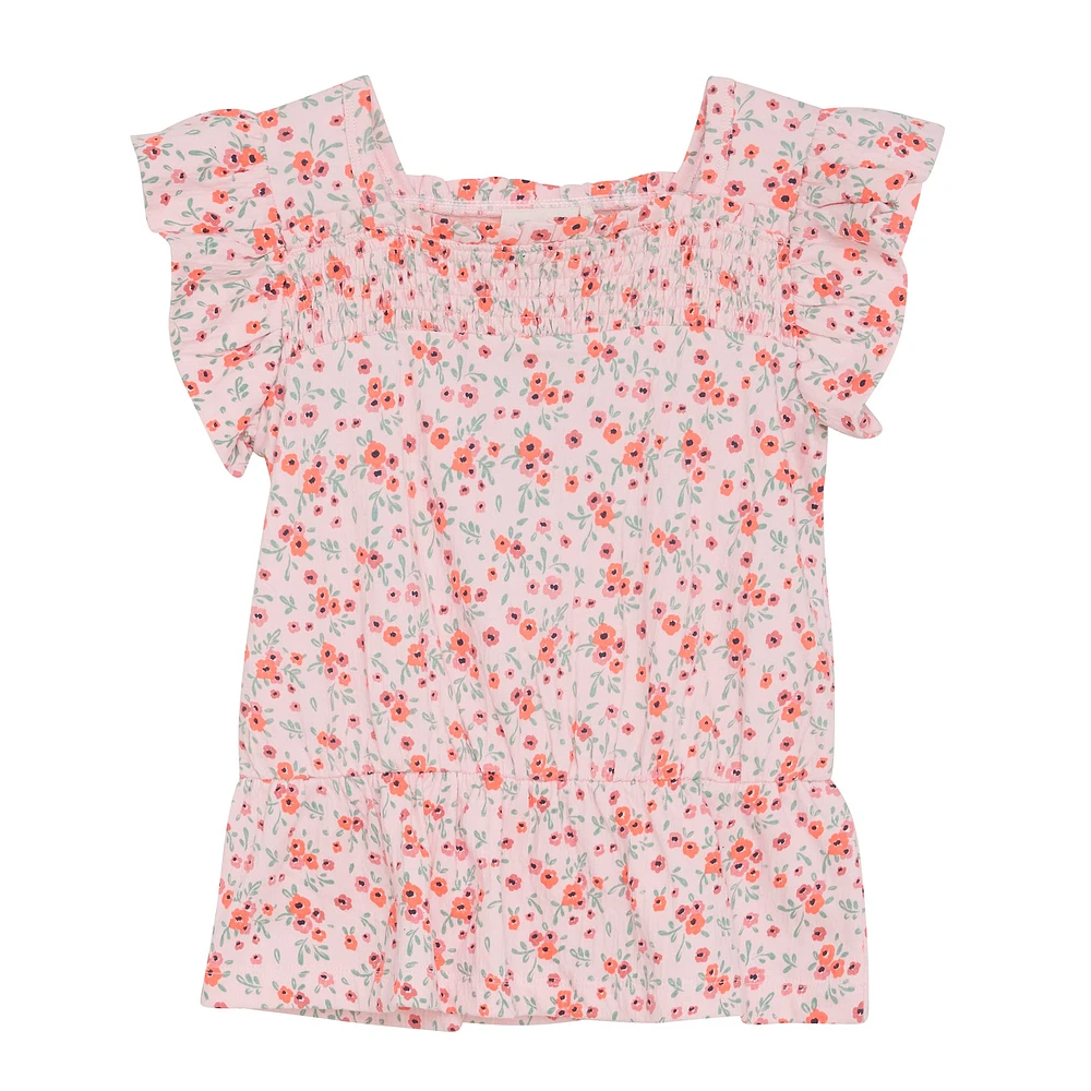 Flower AOP Blouse 3-8y