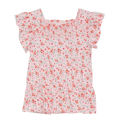 Flower AOP Blouse 3-8y