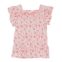 Flower AOP Blouse 3-8y