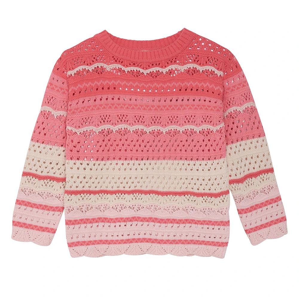 Pull Tricot Rayé 18mois