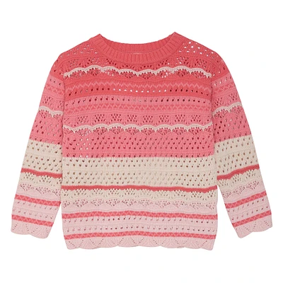 Pull Tricot Rayé 3-8ans