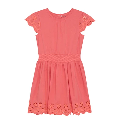 Robe Manches Dentelle 3-8ans