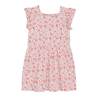 Flower AOP Dress 3-8y