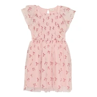 Glitter AOP Dress 3-8y