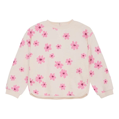 Gilet Ouaté Fleurs 18mois