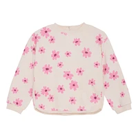Gilet Ouaté Fleurs 18mois
