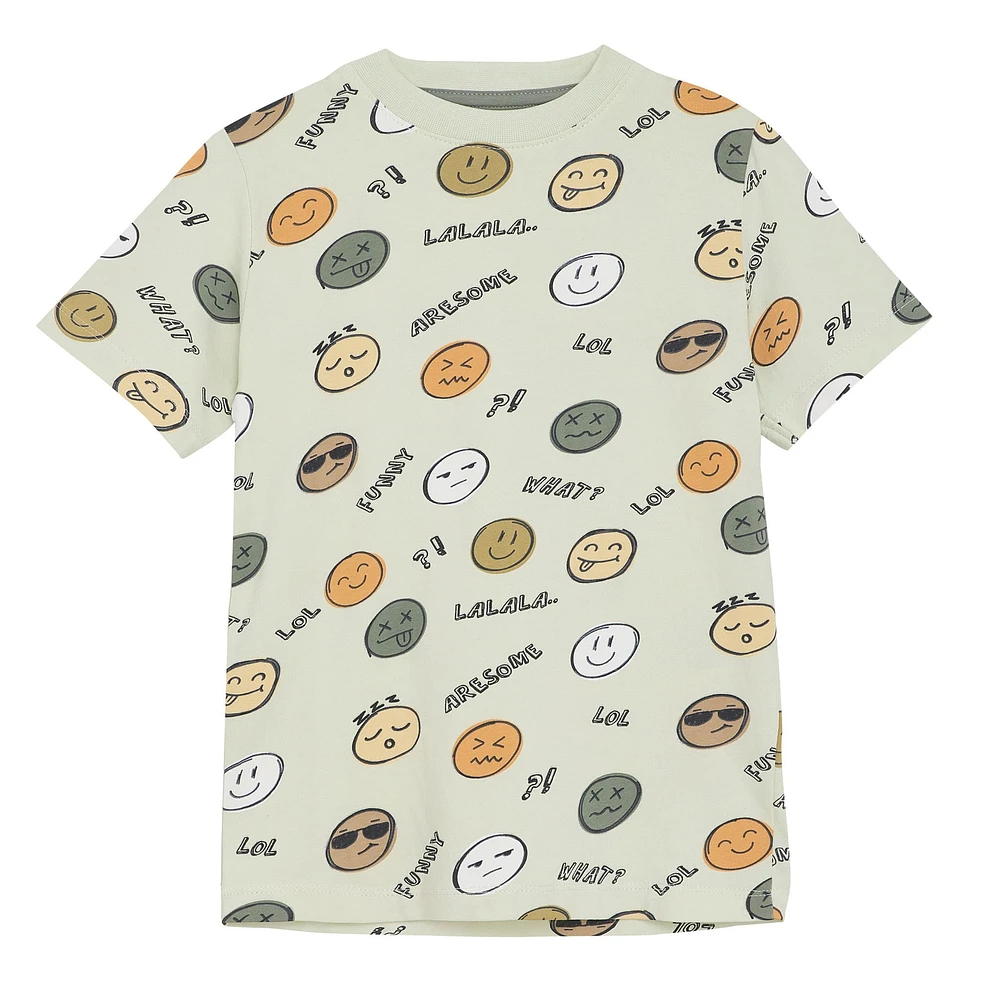 Smile Aop T-shirt 2-8