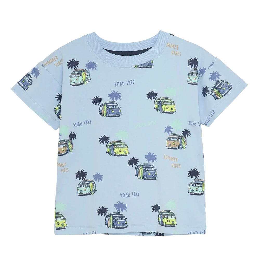 T-shirt Imprimé Camping 3-8ans