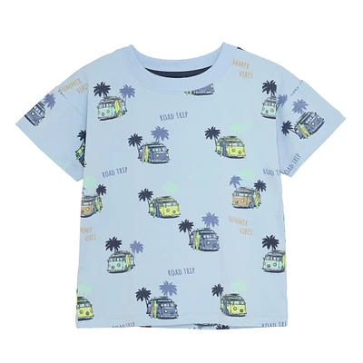 T-shirt Imprimé Camping 3-8ans