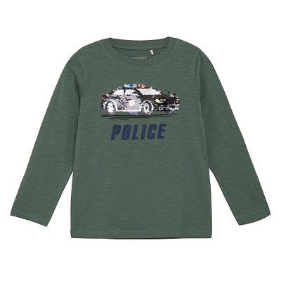 Reversible Glitter T-shirt 3-8