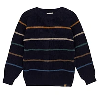 Pull Tricot Rayé 3-8ans